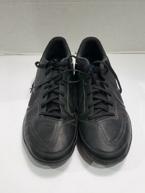Nike Tiempo Legend 9 Club IC Mens 13 Black Leather Indoor/Court Soccer Shoes